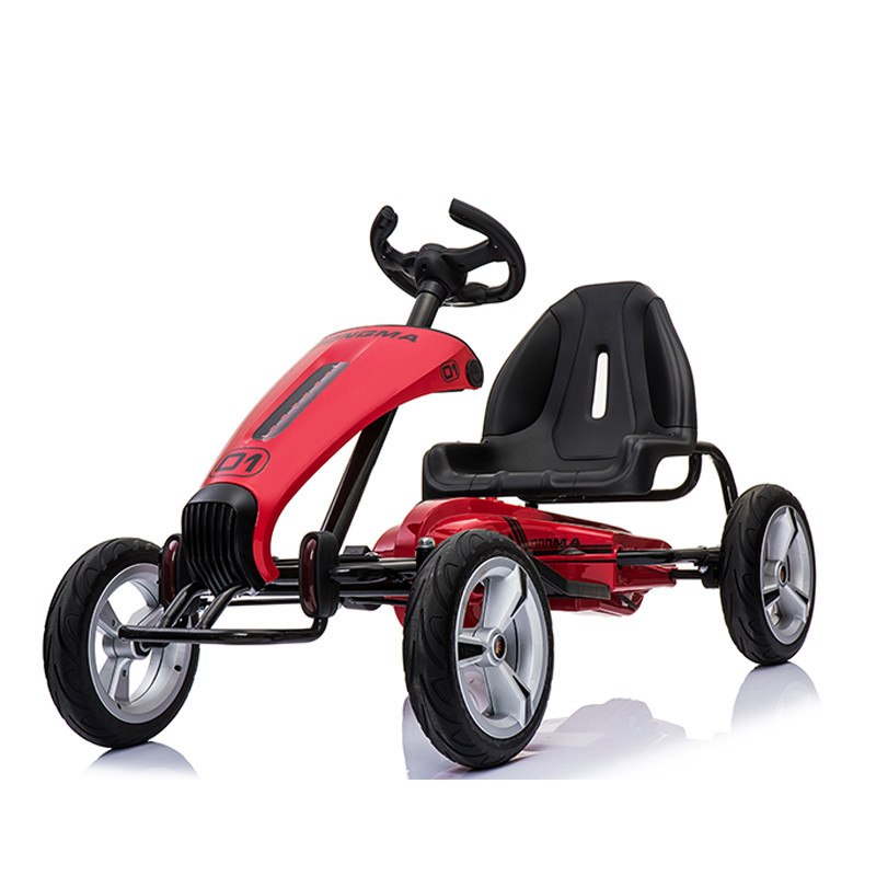 Go-kart per bambini I bambini vanno sul go-kart