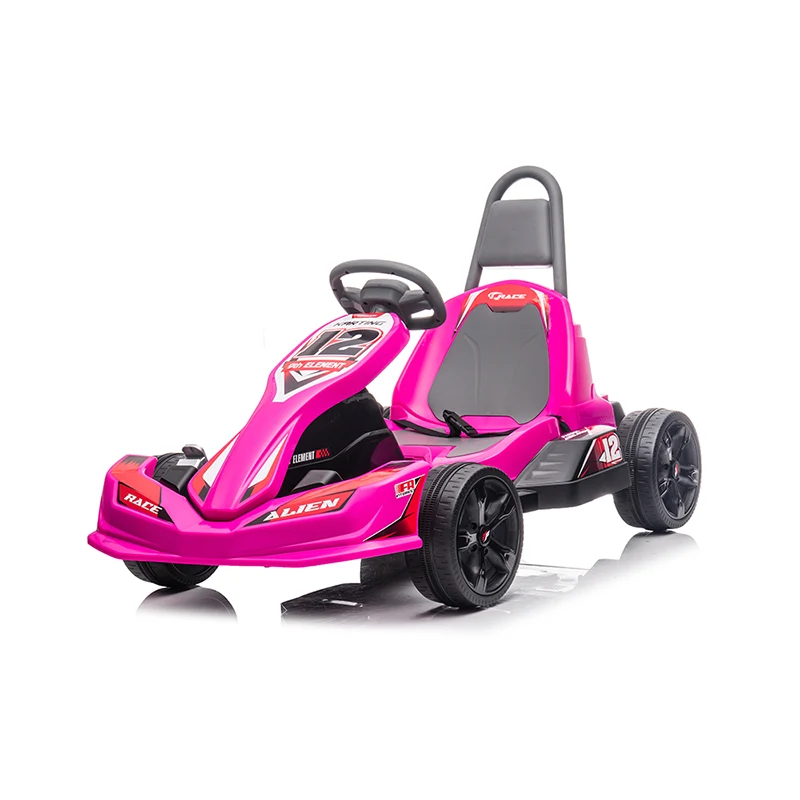 I bambini vanno sul Go Kart