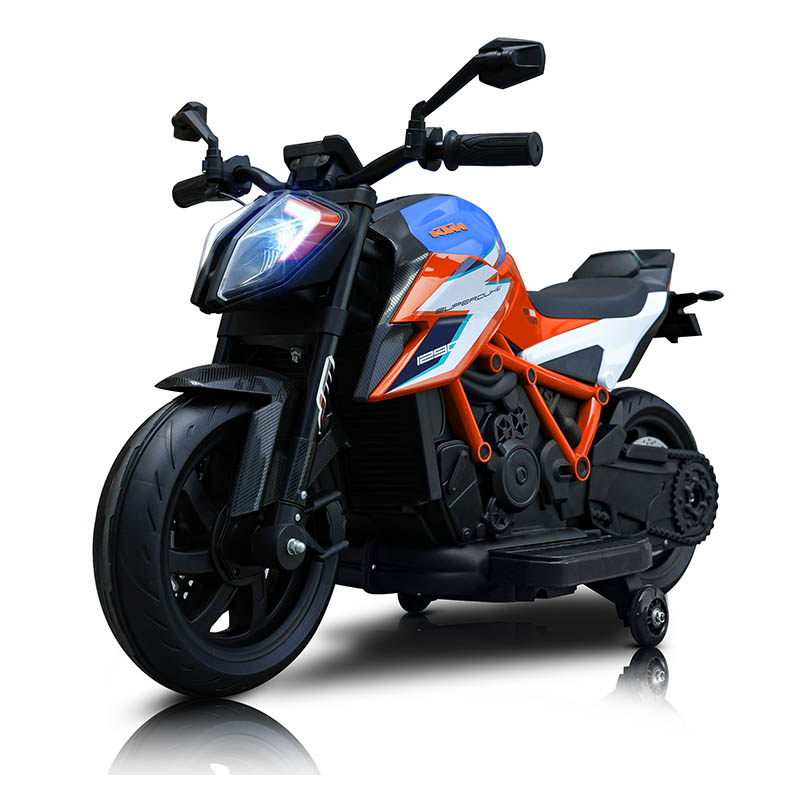 Moto da corsa per bambini KTM 1290 SUPERDUKER con licenza